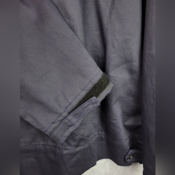 Season Men Fall Twill‎ Men Navy Blue Canadian Jacket Size XL - Picture 8 of 13